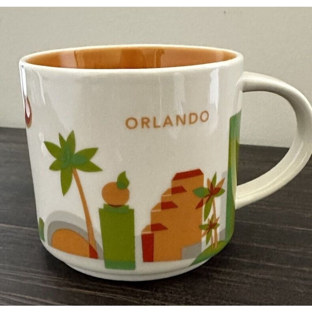 Starbucks You Are Here Collection Mug  14 fl oz Orlando FL‎  2015